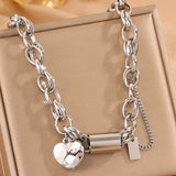 Collier Heartened massif | or