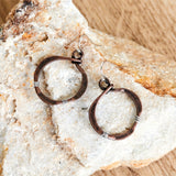 Boucles Alessia tressé cuivre