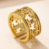 Bague Forge impérial couronne | or blanc