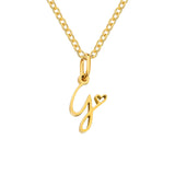 Collier cœur initiale | or