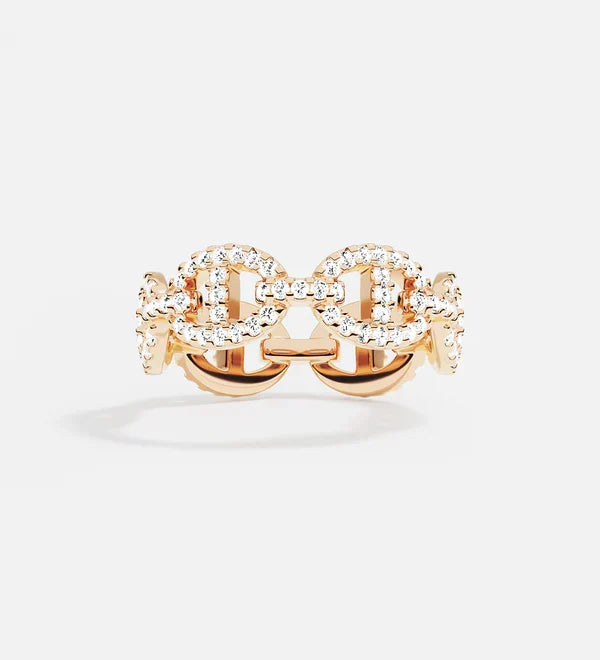 Bague Isla Marina | or blanc