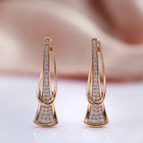 Boucles rayonnant rangs cristal | or