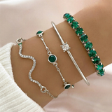 Lot de bracelets Sorina Feldwyn | or blanc