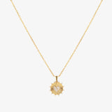 Collier Sunray amour | or