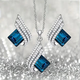 Parure Brienne Solazure | or blanc