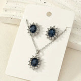Parure Katya Azuryn | or blanc