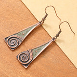 Boucles Tribal Swirl cuivre