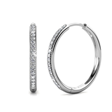 Boucles Sorel pavé | or