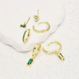 Lot de boucles Fiorenza Viridelle | or
