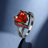 Bague Calindra Rosethorne | noir finish