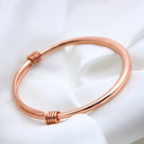 Bracelet Serene torsade cuivre