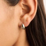 Boucles pendantes Mato | or blanc