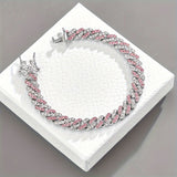 Bracelet Arctic rosé cubain | or blanc