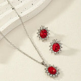 Parure Katya Ruberyn | or blanc