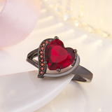 Bague Calindra Rosethorne | noir finish