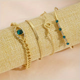 Lot de bracelets Serpina Veyra | or