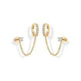 Boucles Adella chaîne | or