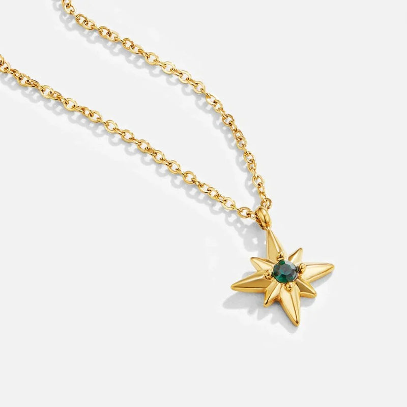 Collier Estelle Celestial gemme | or