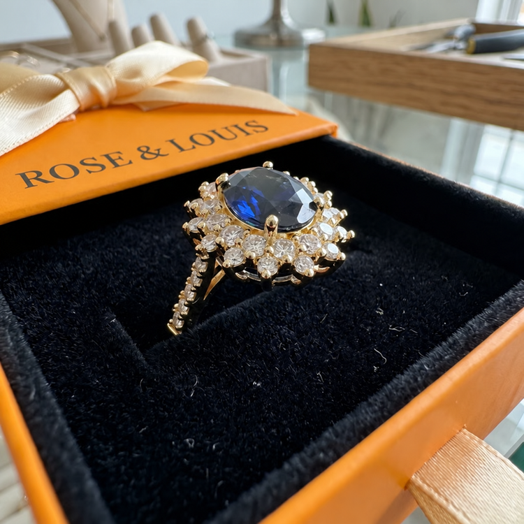 Bague Vionne Saphirae | or