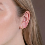 Mini-créoles pavé | or
