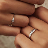 Bague Abella Maris | or blanc