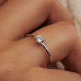 Bague Abella Maris | or blanc
