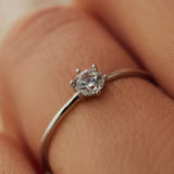 Bague Abella Maris | or blanc