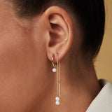 Boucles Delia blason | or