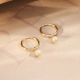 Boucles Delia blason | or