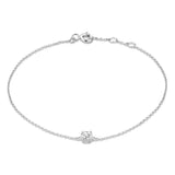 Bracelet Cléa pierre | or blanc
