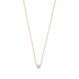 Collier Cléa moissanite pierre | or