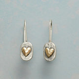 Boucles doré Heartlace | or