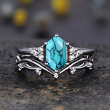 Lot de bagues Elarin mer blason | or blanc