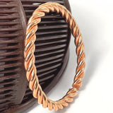 Bracelet Cordelia tressage cuivre