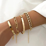 Lot de bracelets Elan Mercer | or