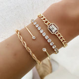 Lot de bracelets Domitia Calvina | or