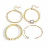 Lot de bracelets Domitia Calvina | or
